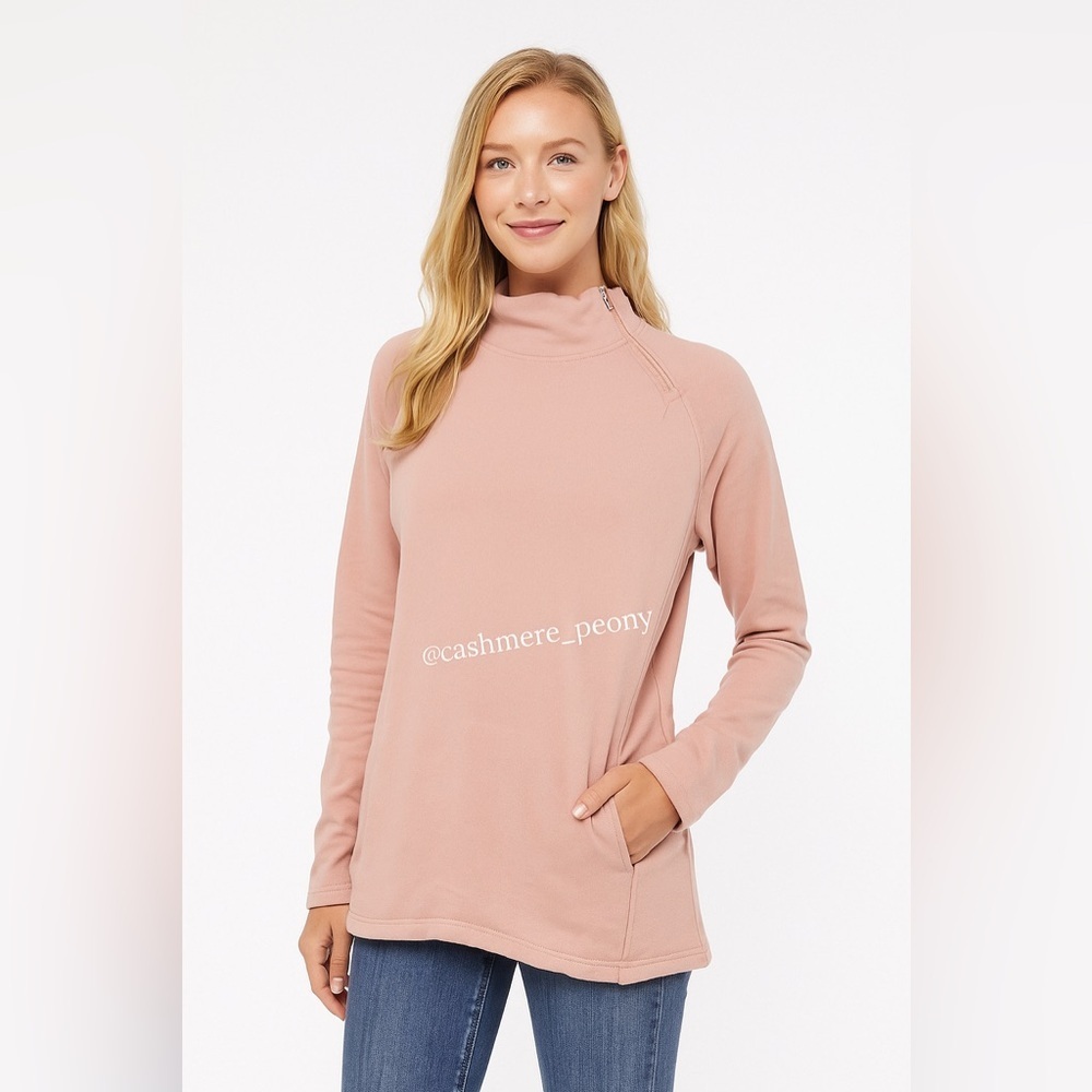 Soma Blush Pullover Sweatshirt Small Super Soft & Cozy